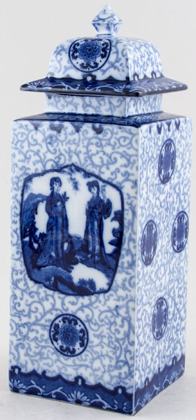 Vase lidded c1920s